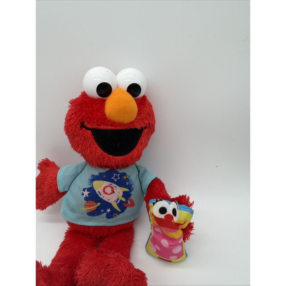 Sesame Street Musical Elmo & Smartie Elmo's World Plush Doll Singing & Talking - Picture 3 of 13